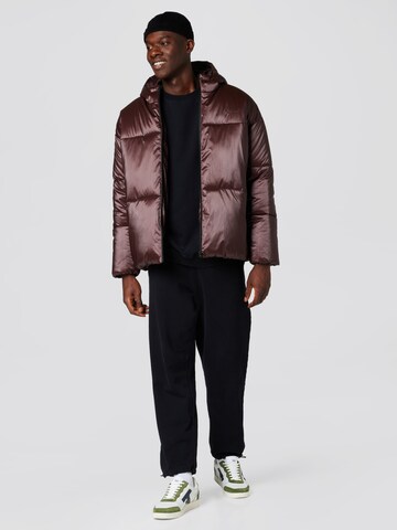 Sinned x ABOUT YOU Between-season jacket 'Adam' in Brown