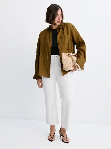 MANGO Regular Jeans 'SIENNA' in Wit