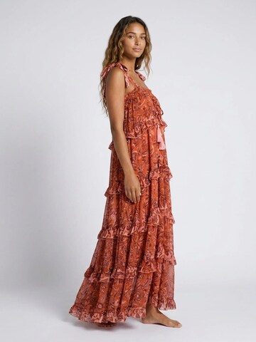 Robe 'Robe Longue Vanessa' Miss June en orange