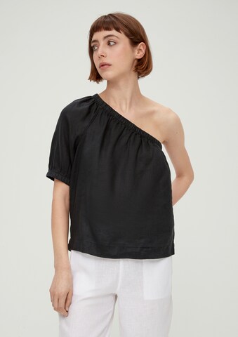 s.Oliver Bluse in Schwarz
