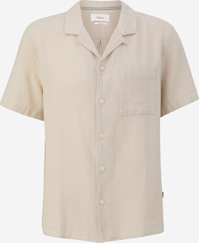 s.Oliver Button Up Shirt in Beige, Item view