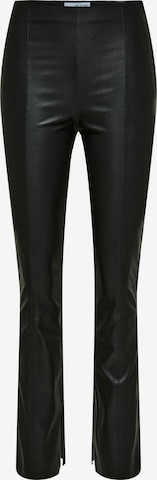 Regular Pantalon 'Berit' SELECTED FEMME en noir : devant