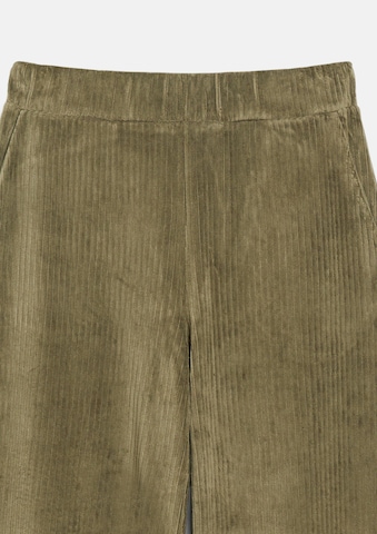 Wide Leg Pantalon s.Oliver en vert : devant
