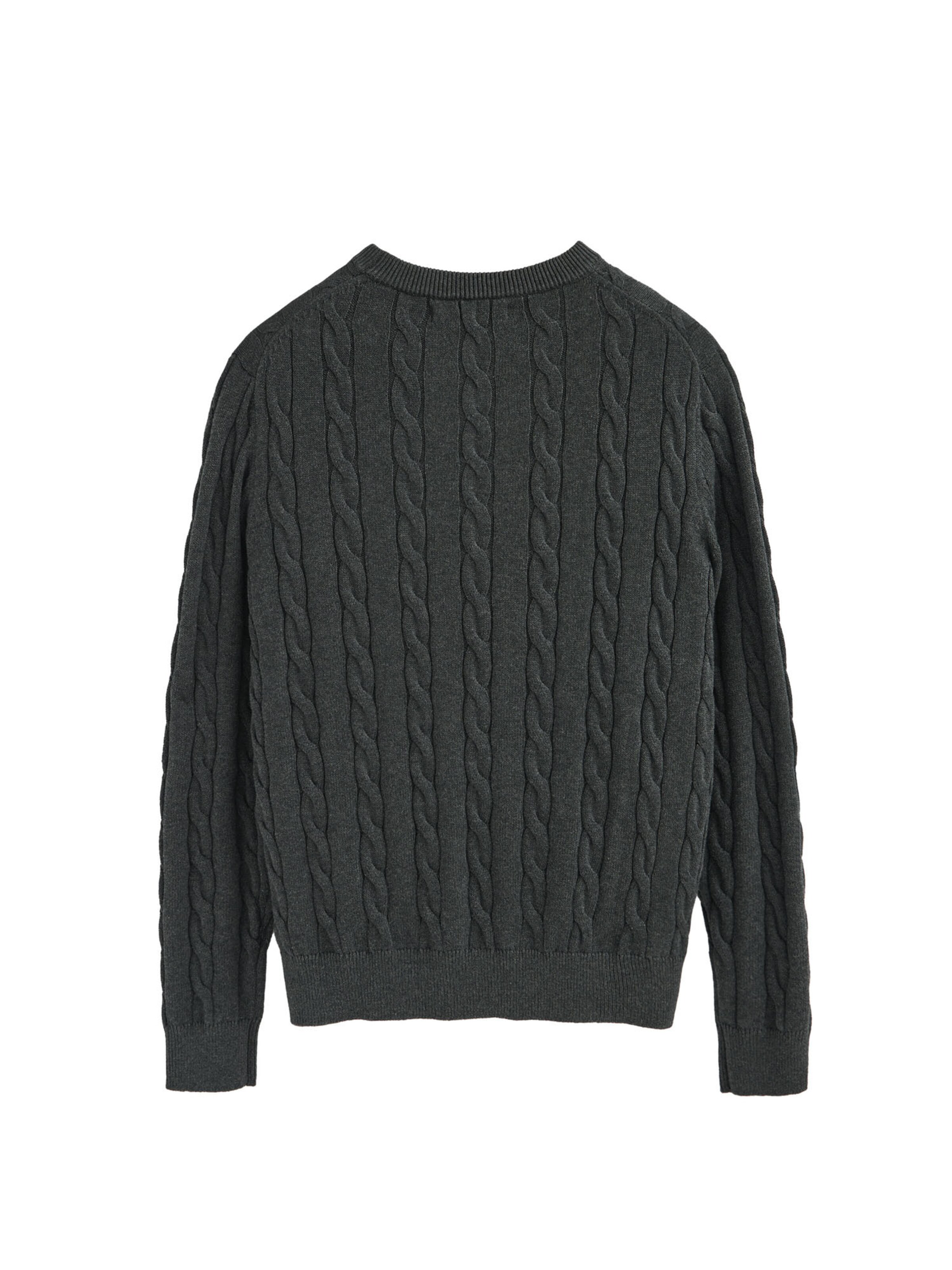 Polo Club Pullover in Grau