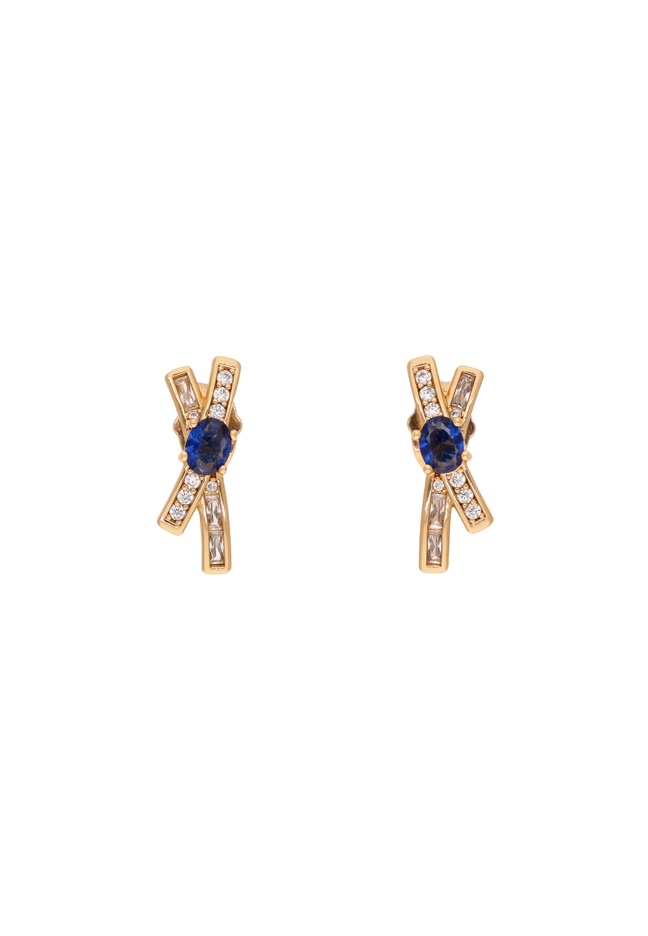 Boucles d'oreilles NAEMI en or : devant