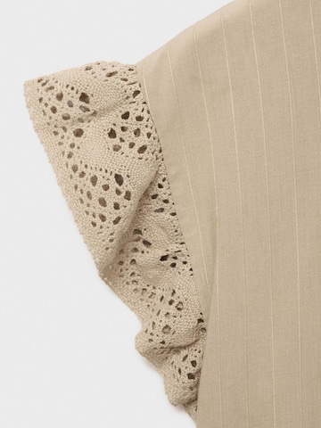 MANGO T-shirt 'VOLI' i brun