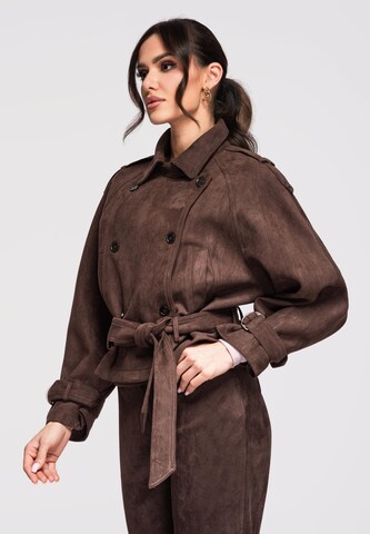 Ombre Tussenjas in Bruin