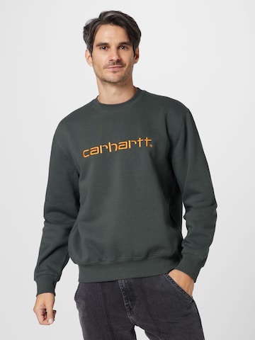 Carhartt WIP - Sweatshirt em verde: frente
