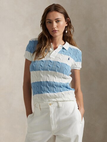 Maglietta di Polo Ralph Lauren in bianco: frontale