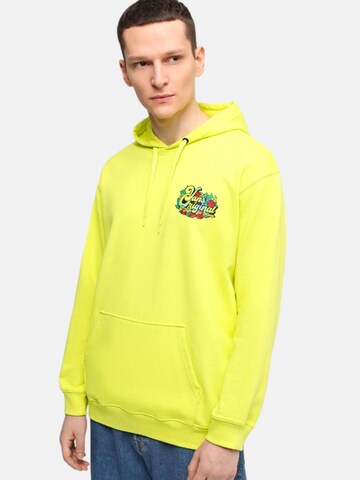 VANS Sweatshirt in Green: front