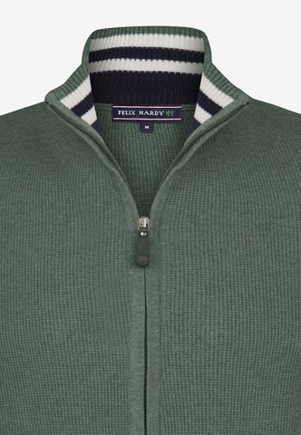 Felix Hardy Knit Cardigan in Green