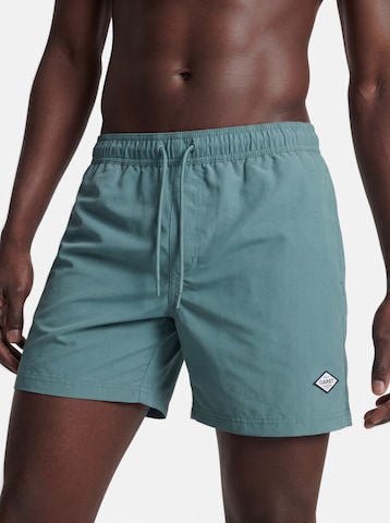 JACK & JONES Swimming shorts 'JPSTMAUI TROPIC' in Green
