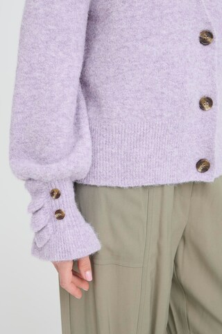 b.young Knit Cardigan 'BYOmea' in Purple