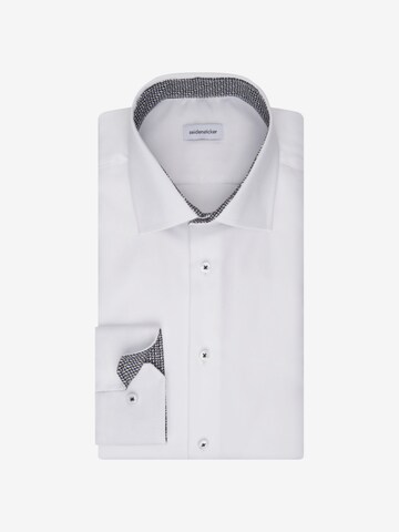 SEIDENSTICKER Slim Fit Businesshemd in Weiß