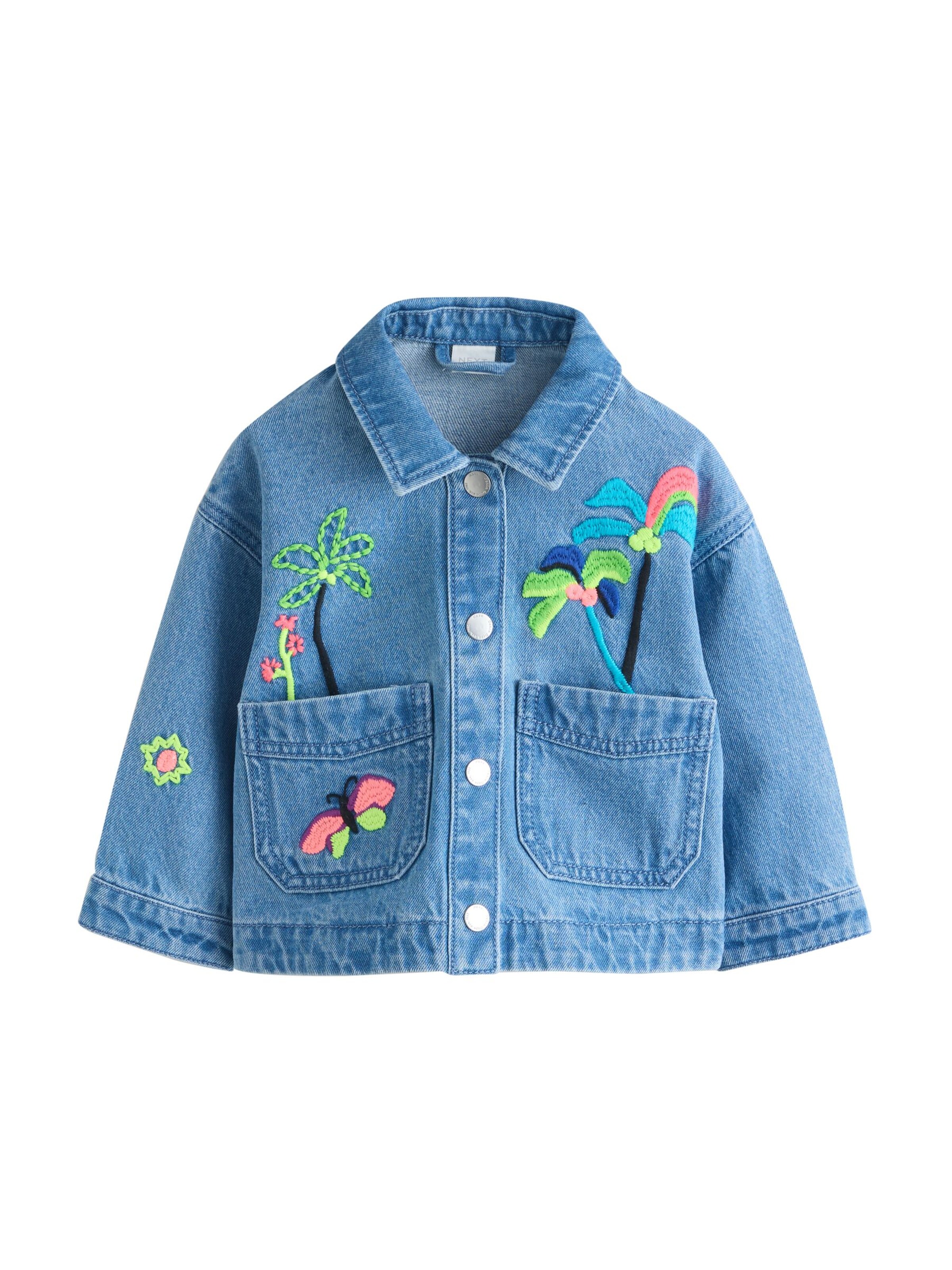 Next Демисезонная куртка в Синий: спереди