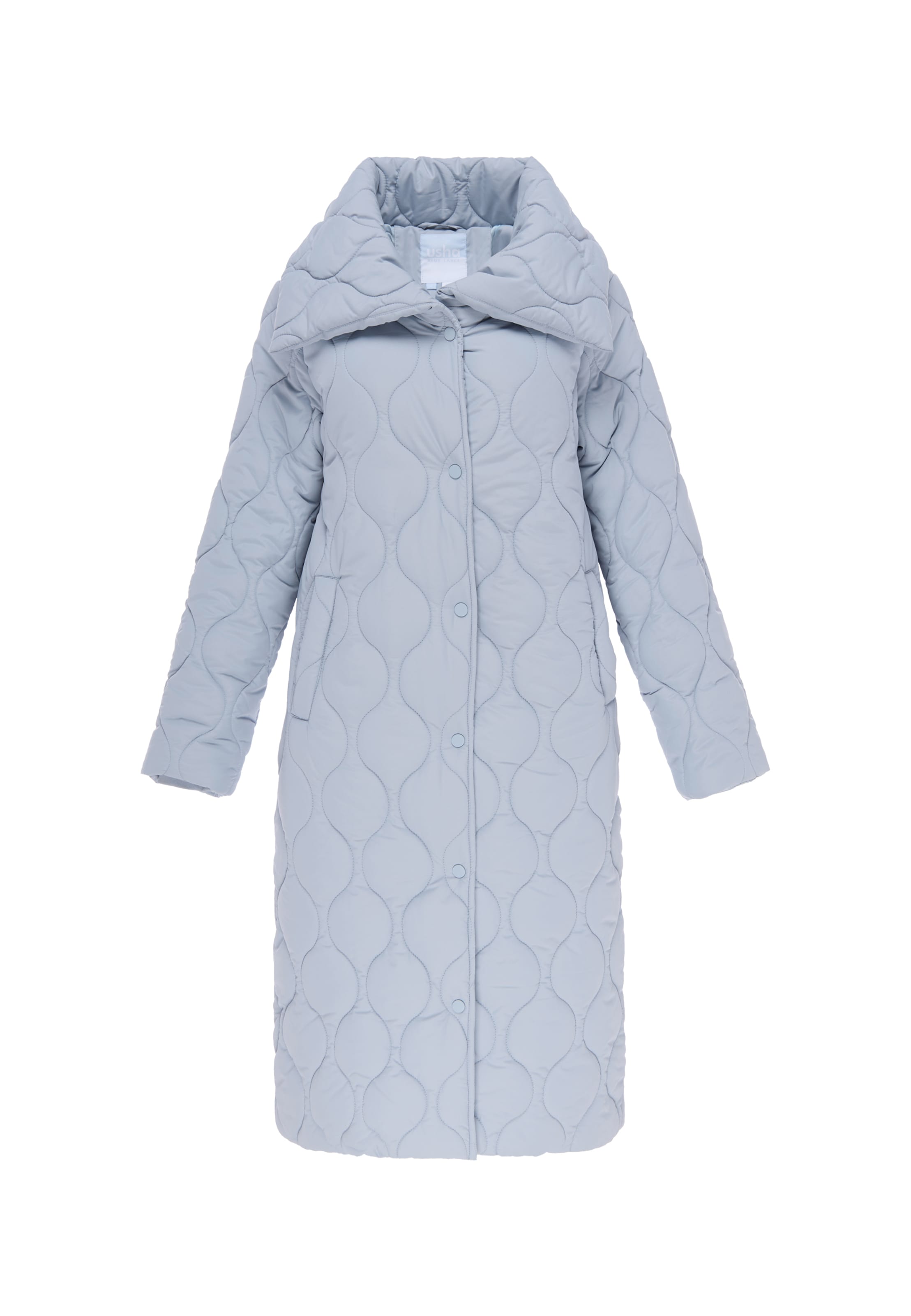 usha BLUE LABEL - Abrigo de entretiempo en azul: frente