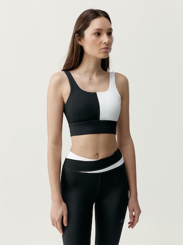 Bustier Soutien-gorge de sport 'Kate' Born Living Yoga en noir : devant