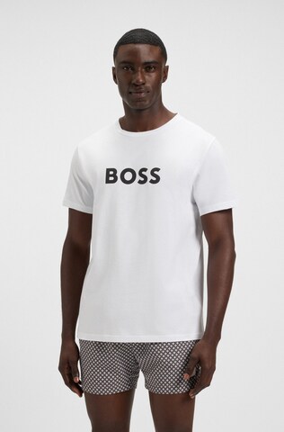 BOSS Shirt in White: front