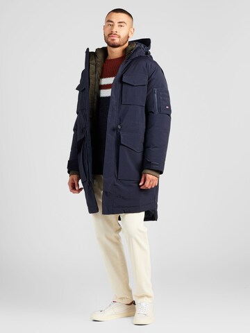 TOMMY HILFIGER Parka 'Rockie' in Blau