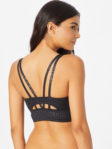 ADIDAS SPORTSWEAR Bralette Sports bra 'Powerimpact Medium-Support Longline' in Black