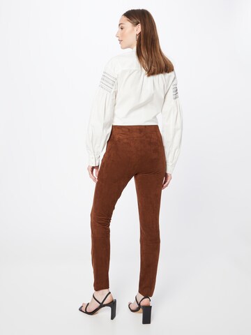 CINQUE Skinny Leggings i brun