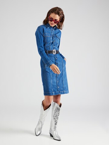 7 for all mankind Sukienka koszulowa 'Solution' w kolorze niebieski