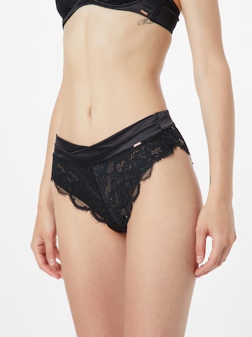 Slip 'Genevieve' Hunkemöller en noir : devant