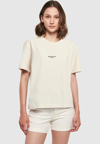Miss Tee Shirt 'Heartbreaker Lovetaker' in White
