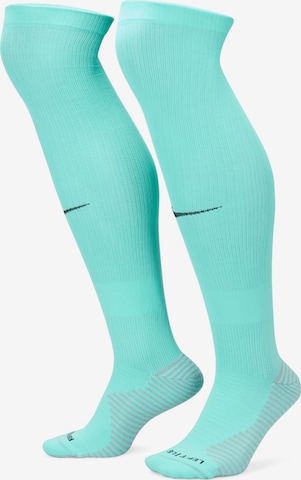 NIKE Soccer Socks in Green: front