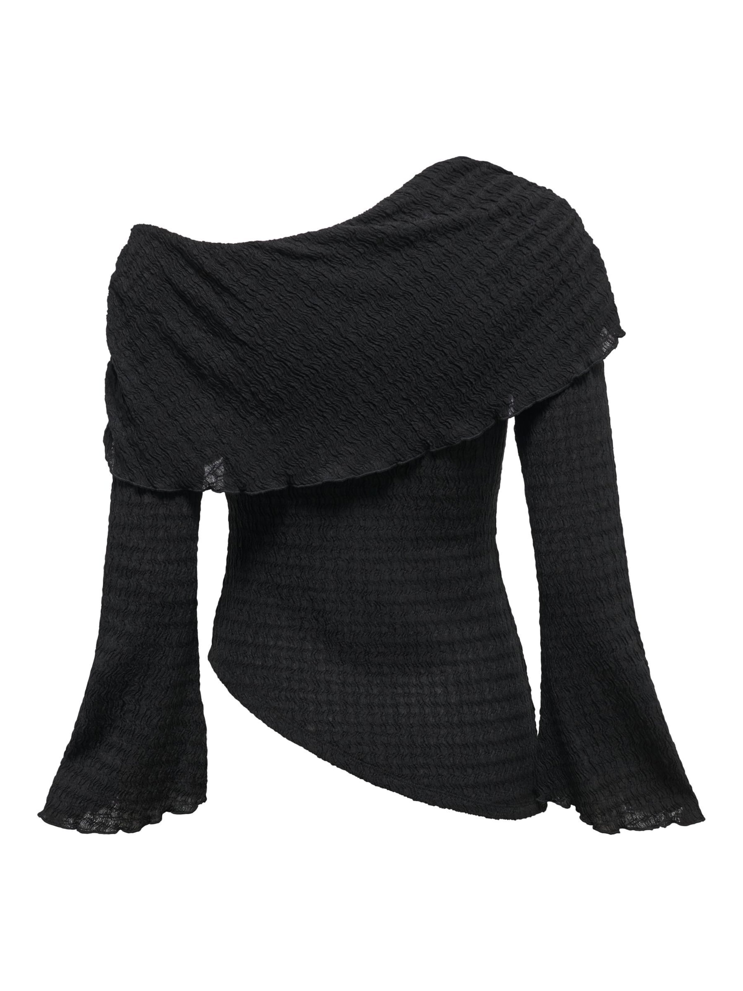 ONLY Shirt 'ONLIlse' in Schwarz