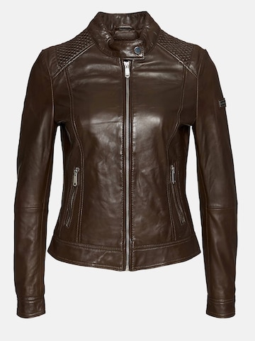 Giacca di mezza stagione 'F520' di Tazzio in marrone: frontale