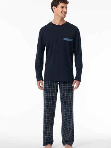 Pyjama long SCHIESSER en bleu