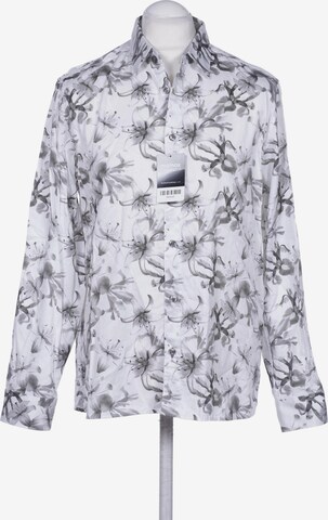 Ted Baker Button Up Shirt in L in Grey: front