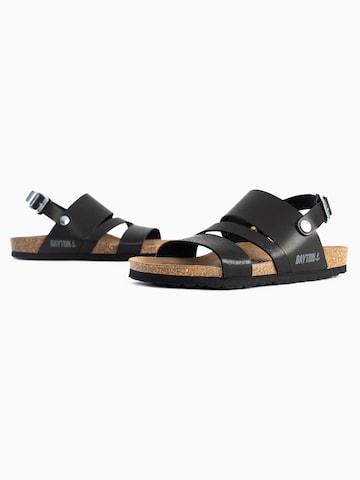 Bayton Strap sandal 'Vitoria' in Black