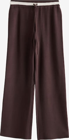 NextWide Leg/ Široke nogavice Hlače - smeđa boja: prednji dio