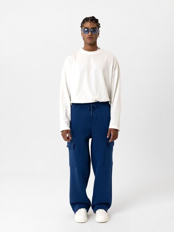 Loosefit Pantalon cargo 'Artur' Dandalo en bleu