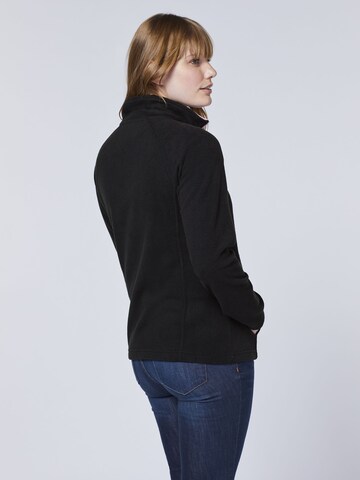 Oklahoma Jeans Fleece Jacket in Black