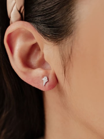 Hey Happiness - Pendientes 'Sweet Ice Cream' en plata