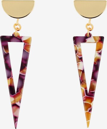 Fräulein Wunder Earrings in Gold: front