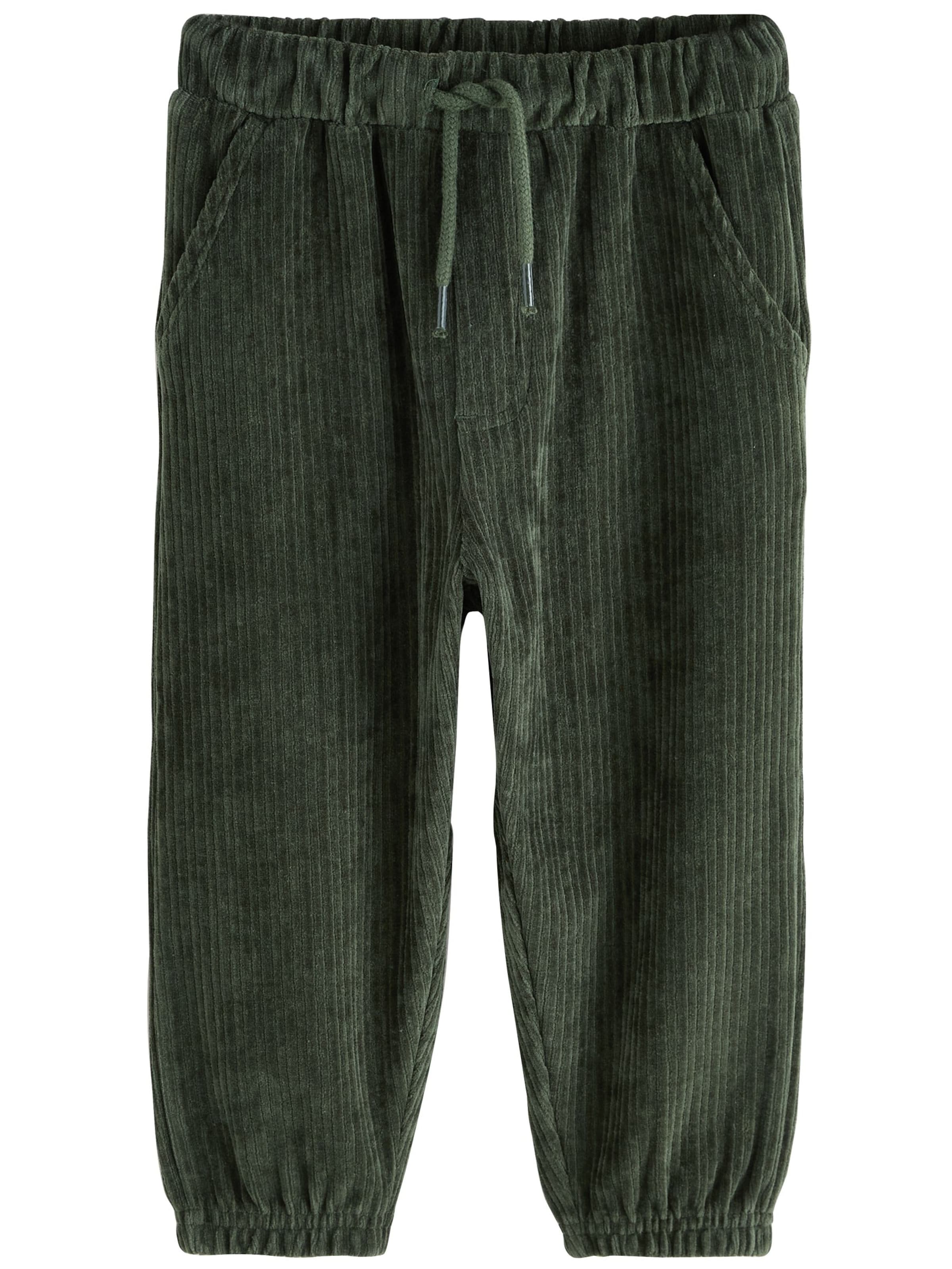 Wide leg Pantaloni de la Next pe verde: față