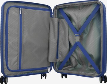 Trolley 'Soundbox' di American Tourister in blu