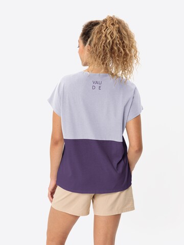 VAUDE Performance shirt 'Redmont' in Purple