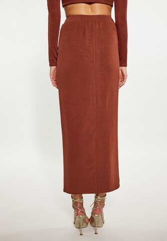 faina Skirt in Brown