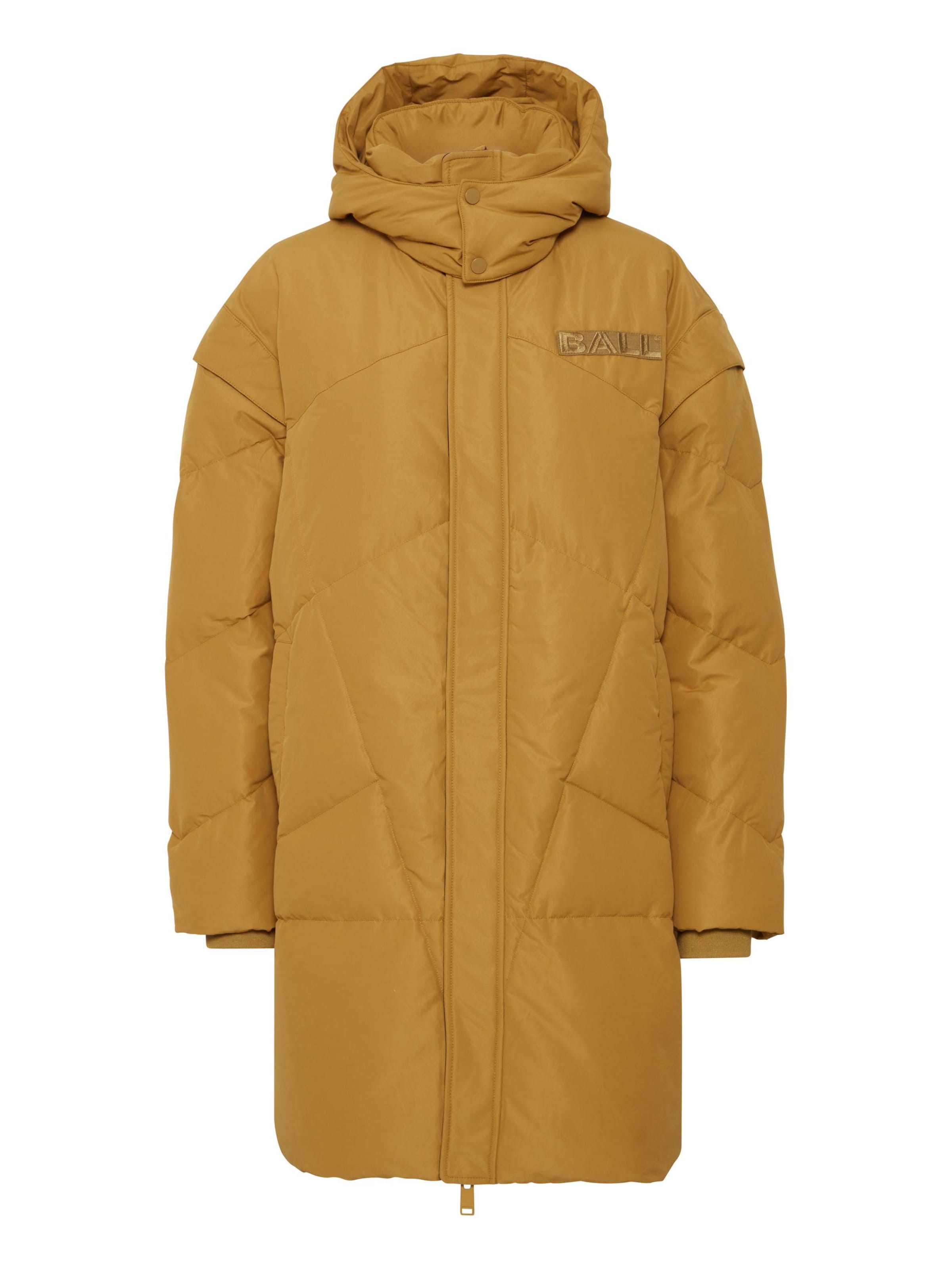 Ball - Sobretudo meia-estação 'Ciavatta' em castanho: frente