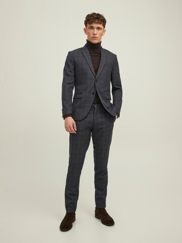 JACK & JONES Regular Suit 'Franco' in Grey: front