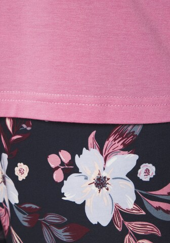 Pyjama LASCANA en rose : devant