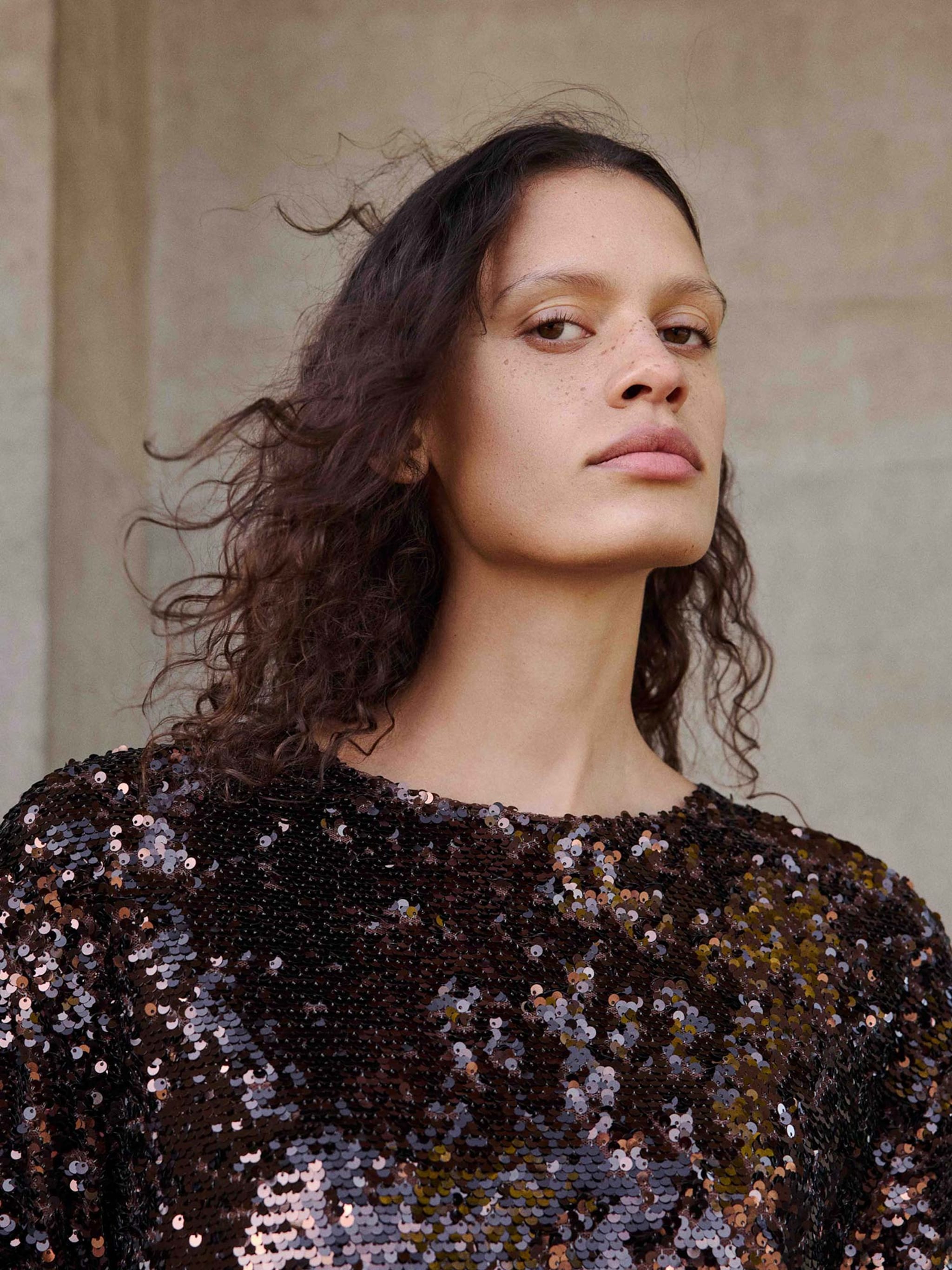 EDITED Neuheiten Shirt 'Janah' braun