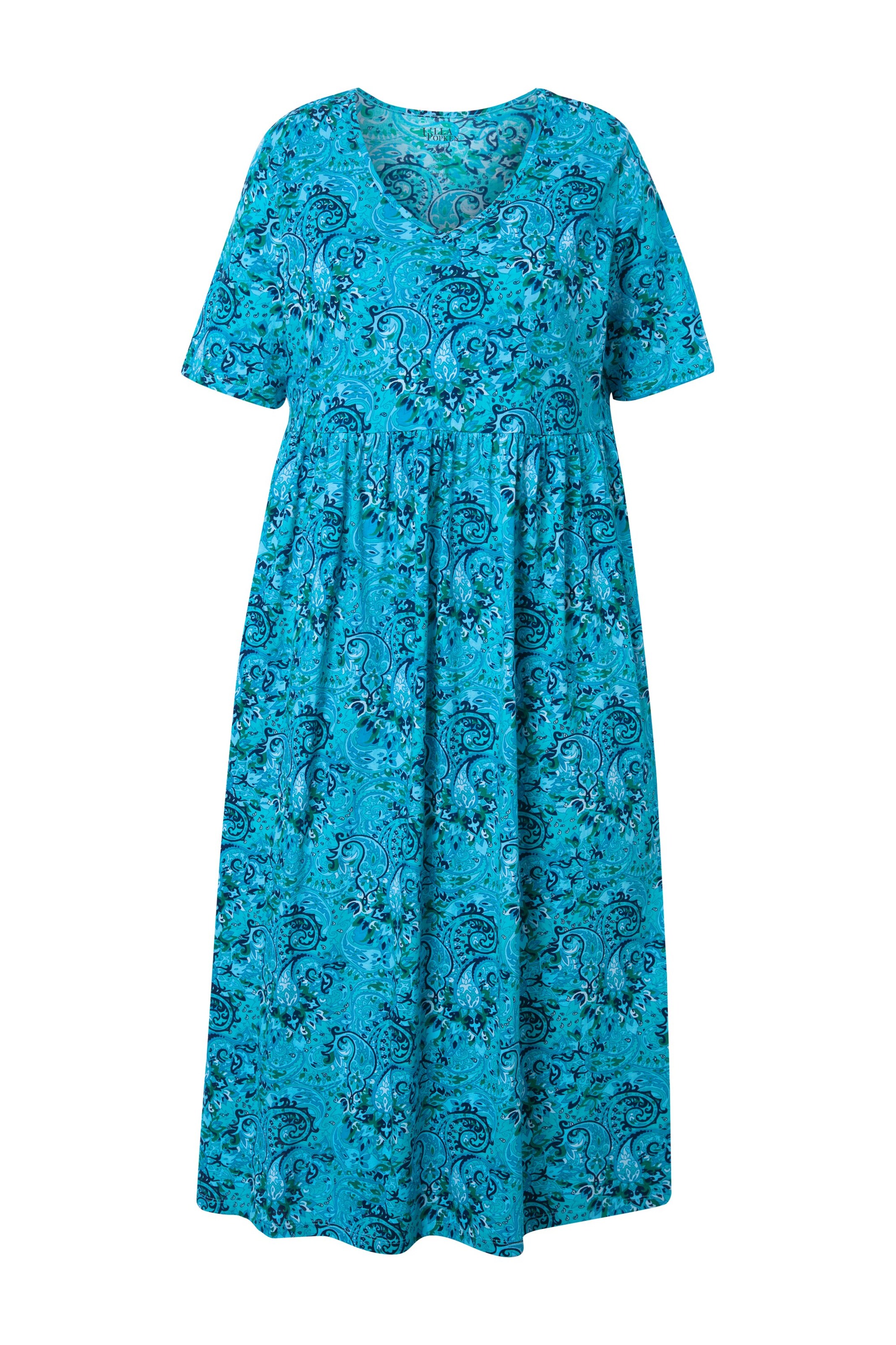 Ulla Popken Kleid in Blau: Vorderseite