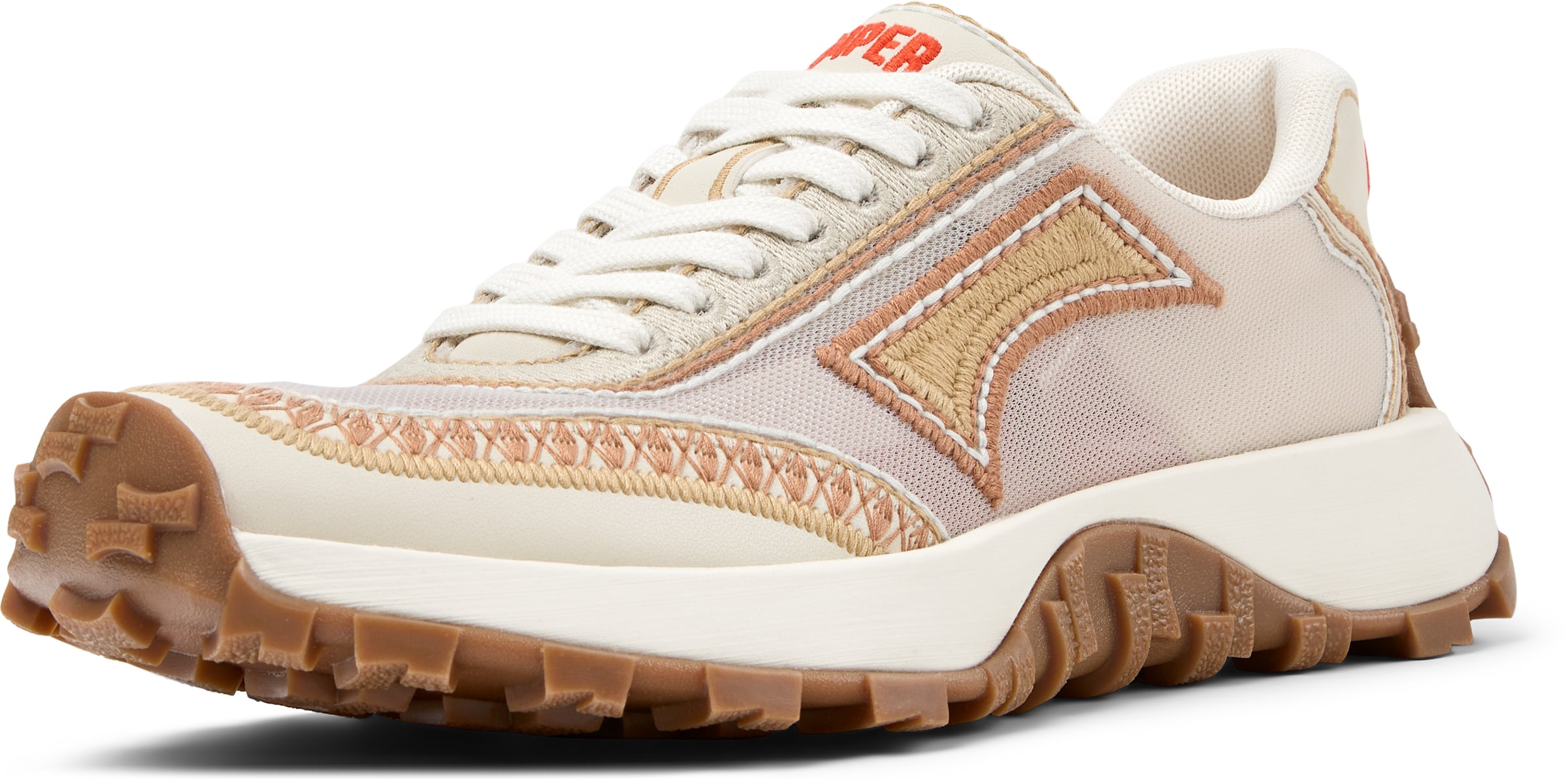 Sneaker bassa 'Drift Trail Twins' di CAMPER in beige: frontale