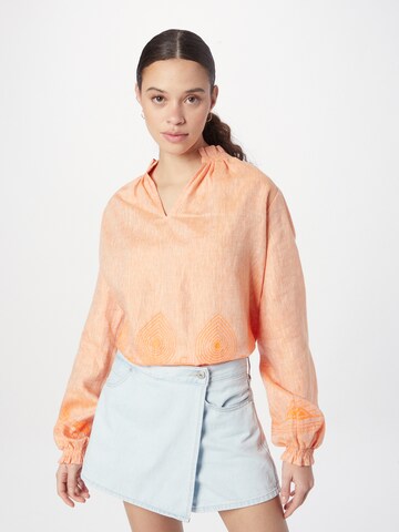MOS MOSH Blouse in Orange: front